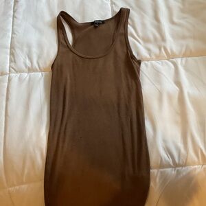 Ambiance Chocolate Brown Tank Top